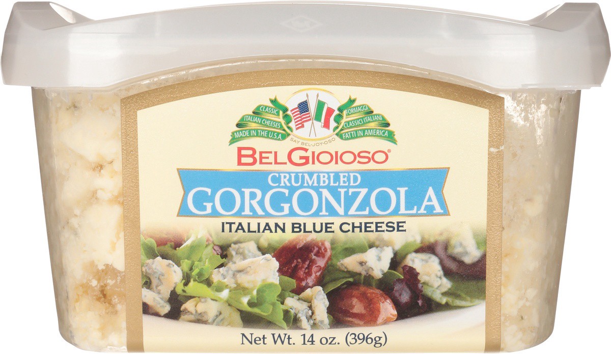 slide 6 of 9, BelGioioso Cheese Crumbly Gorgonzola Tubs, 1 ct