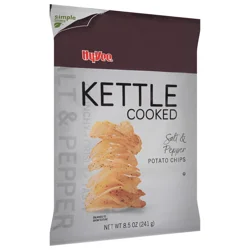 Hy-vee Salt & Pepper Kettle Cooked Potato Chips