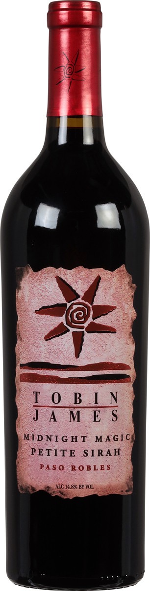 slide 2 of 9, Tobin James Midnight Magic Paso Robles Petite Sirah 750 ml, 750 ml