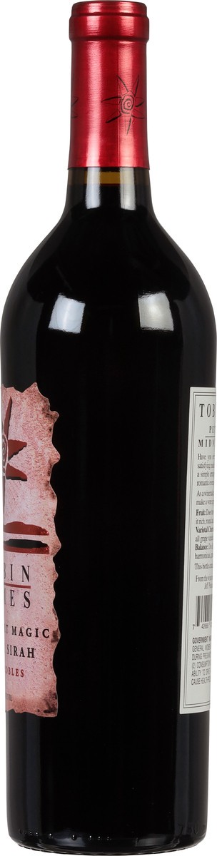 slide 8 of 9, Tobin James Midnight Magic Paso Robles Petite Sirah 750 ml, 750 ml
