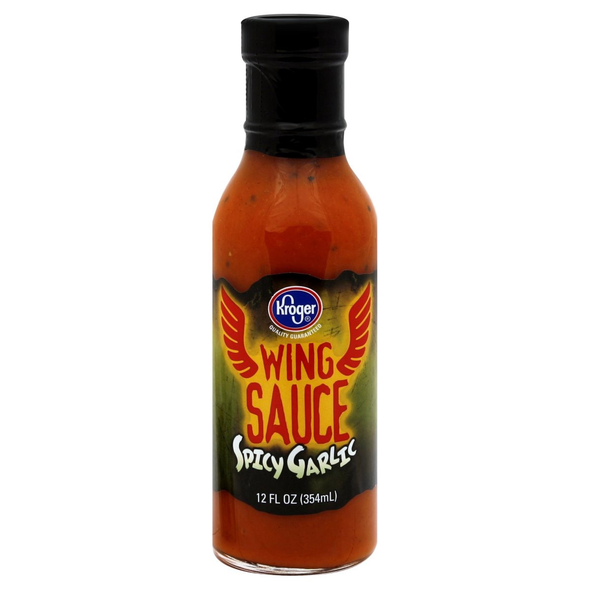 slide 1 of 1, Kroger Wing Sauce - Spicy Garlic, 12 fl oz