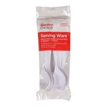 GFS White Plastic Servingware