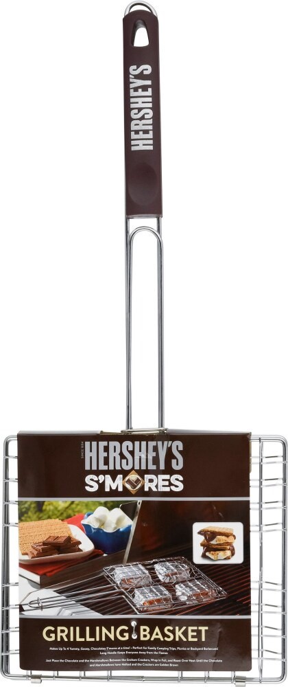 slide 2 of 3, Hershey's S'Mores Grilling Basket - Brown/White, 1 ct