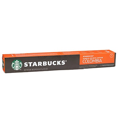 slide 1 of 1, Starbucks Single Origin Colombia&nbsp;Single Serve Coffee Capsules, 10 ct