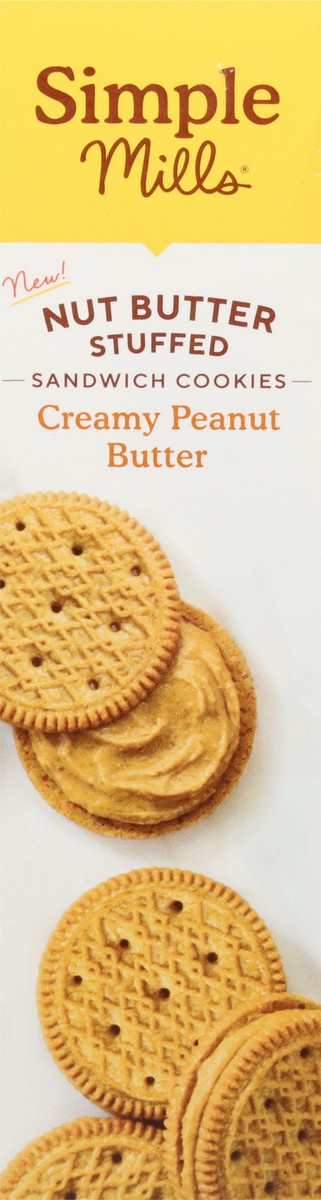 slide 10 of 14, Simple Mills Nut Butter Stuffed Creamy Peanut Butter Sandwich Cookies 6.7 oz, 6.7 oz