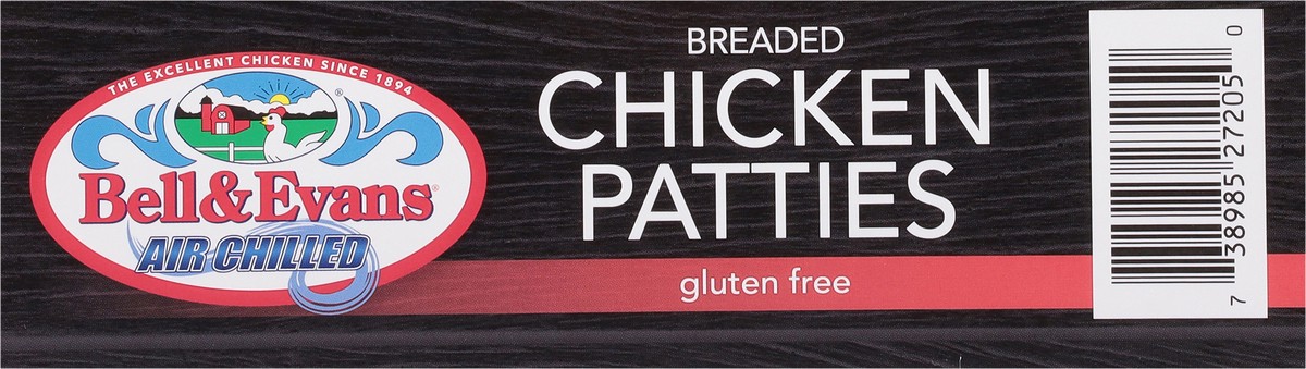 slide 6 of 14, Bell & Evans Breaded Air Chilled Chicken Patties 4 ea, 16 oz