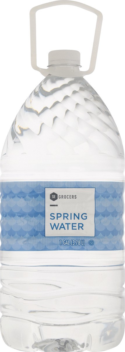 slide 7 of 9, SE Grocers Spring Water - 1 gal, 1 gal