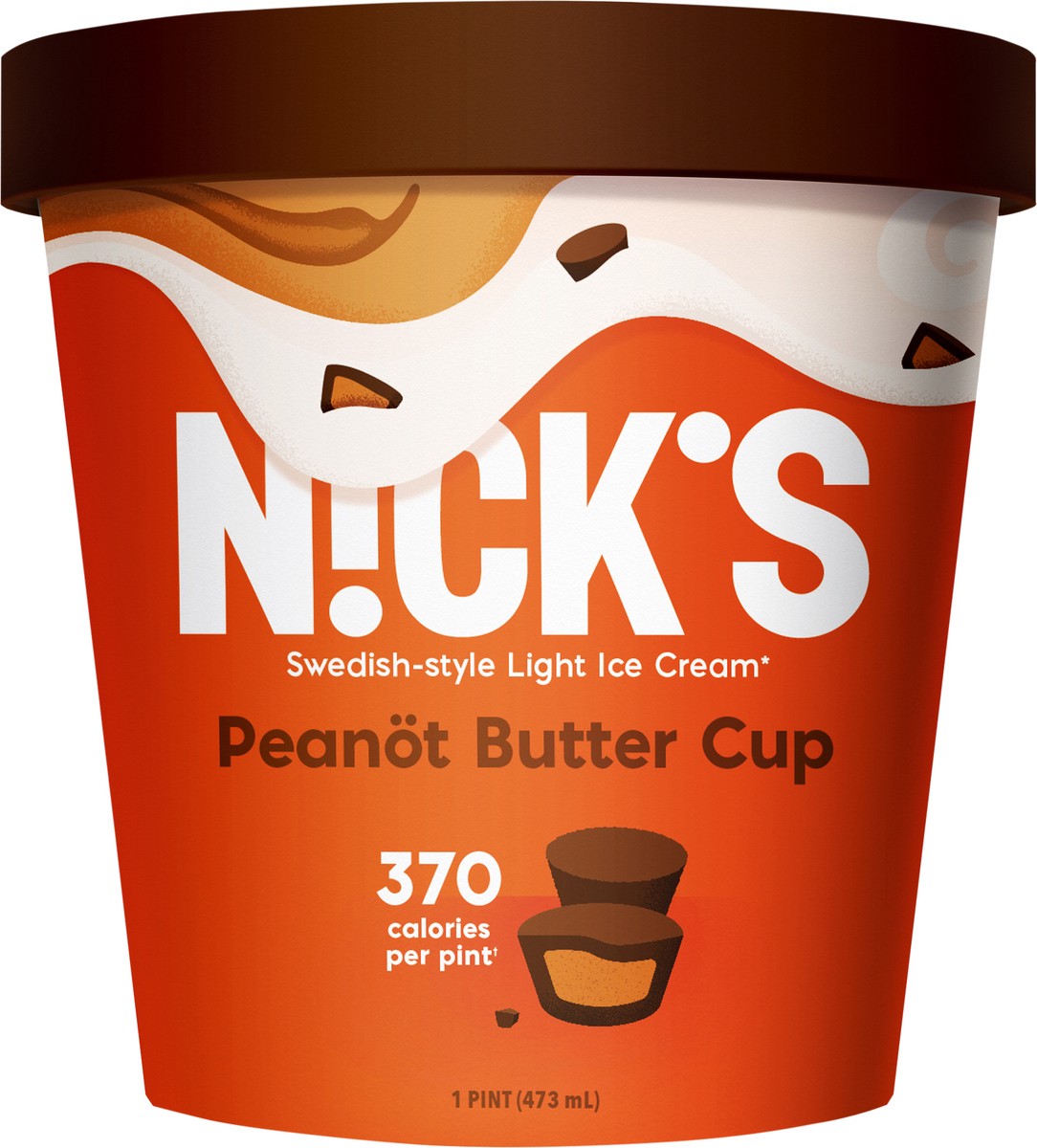 slide 2 of 7, Nick's Peanut Butter Cup, 16 fl oz