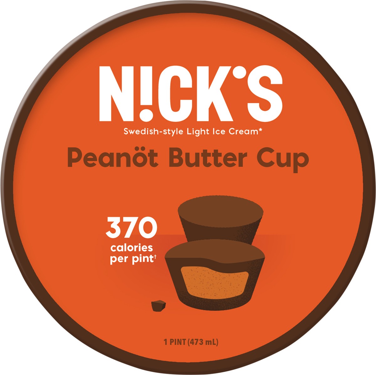 slide 3 of 7, Nick's Peanut Butter Cup, 16 fl oz