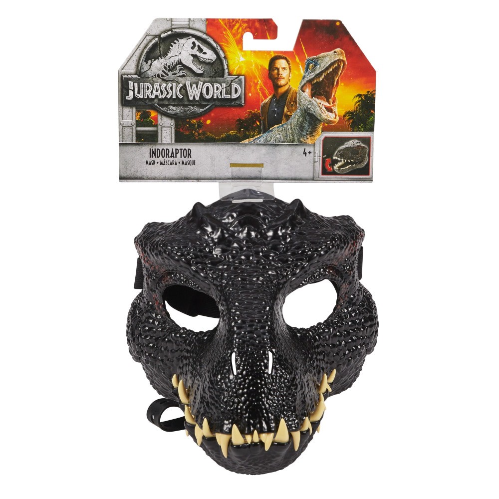 slide 1 of 2, Mattel Jurassic World Indoraptor Mask, 1 ct