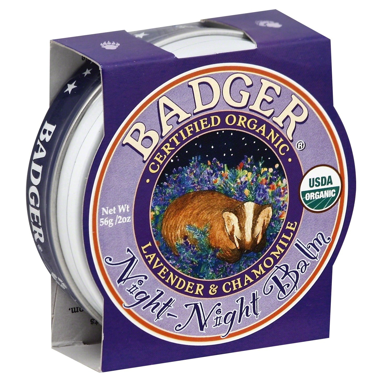 slide 1 of 1, Badger Night-Night Balm, 2 oz