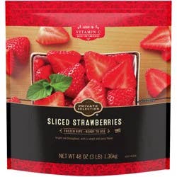Private Selection Sliced Strawberries
