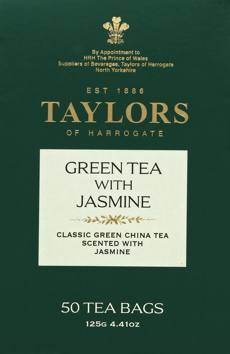 slide 4 of 5, Taylors of Harrogate Taylor's Green Tea, 50 ct