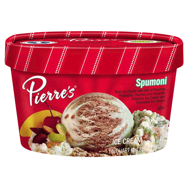 slide 1 of 9, Pierre's Pierres Spumoni Ice Cream, 48 fl oz