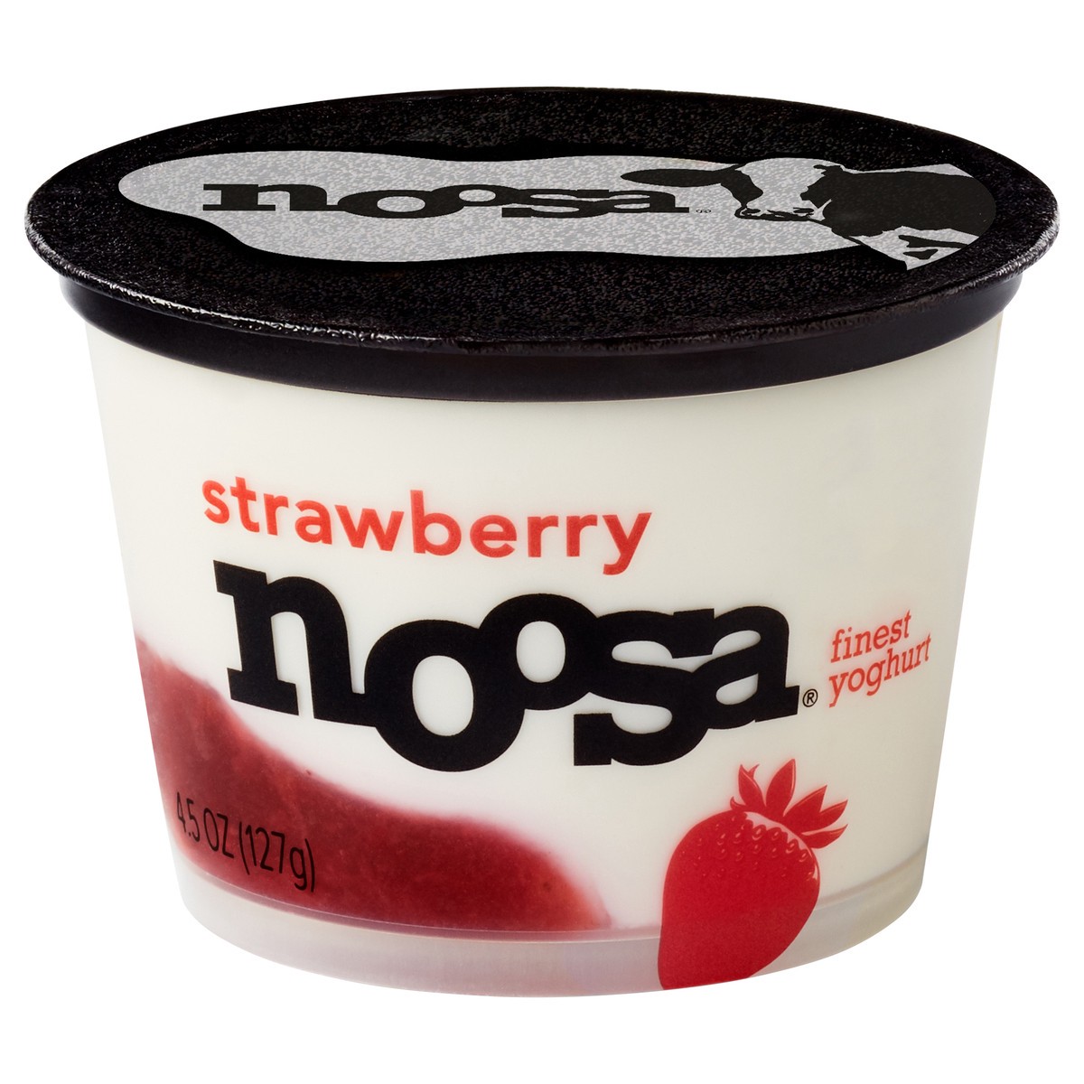 slide 1 of 1, Noosa Finest Strawberry Finest Yoghurt 4.5 oz, 4.5 oz