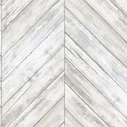 RoomMates Herringbone Woodboards Peel & Stick Wallpaper