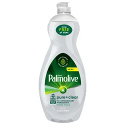 Palmolive Ultra Dishwashing Liquid Dish Soap Pure + Clear Spring Fresh - 32.5 fl oz