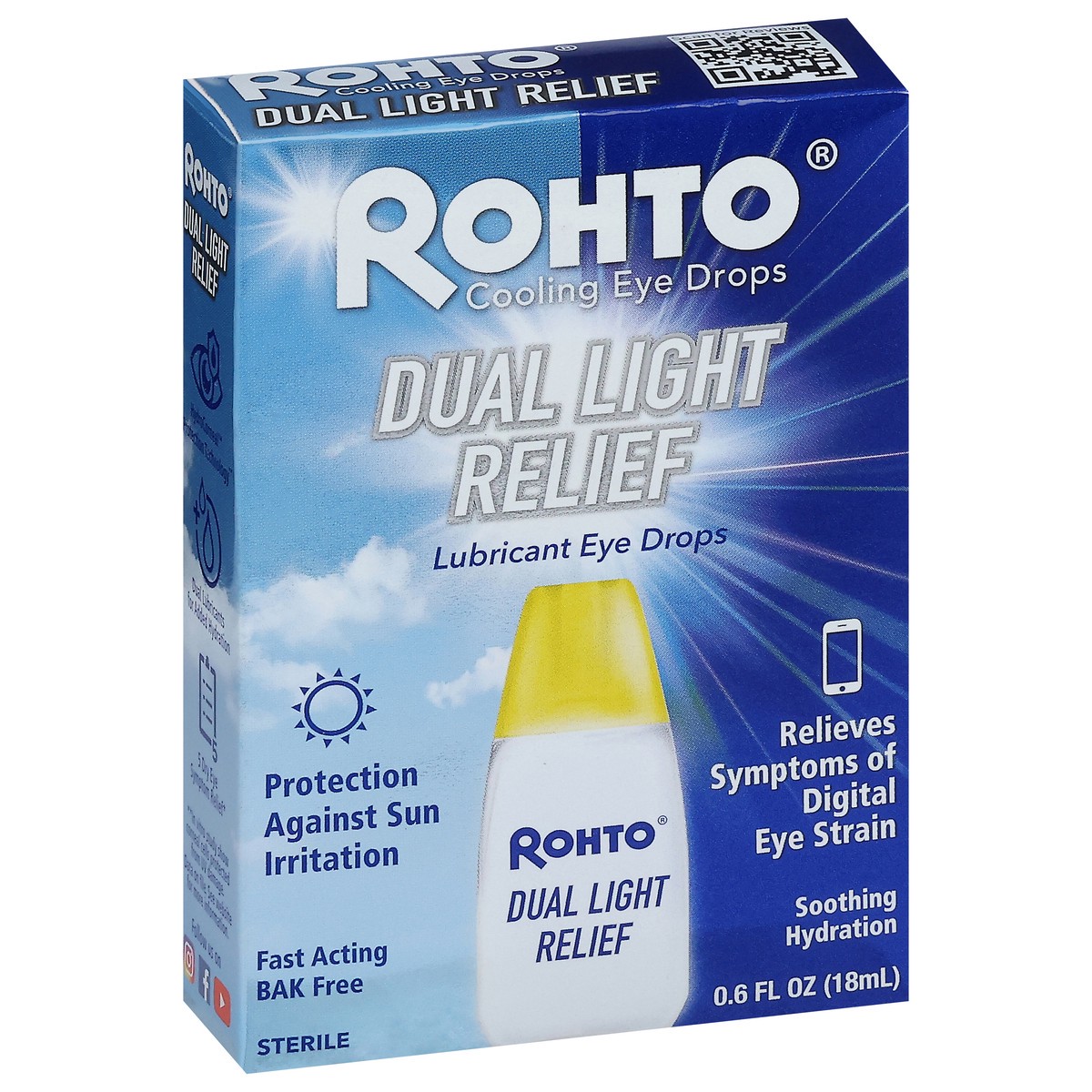 slide 3 of 13, Rohto Dual Light Relief, 4 Oz, 0.4 oz