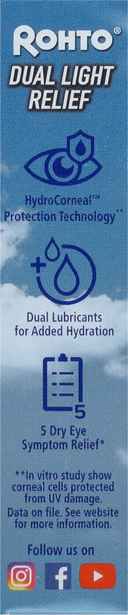 slide 2 of 13, Rohto Dual Light Relief, 4 Oz, 0.4 oz