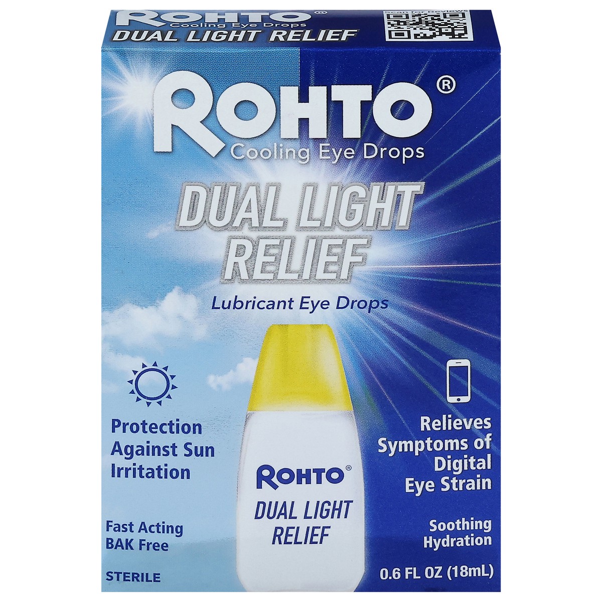slide 6 of 13, Rohto Dual Light Relief, 4 Oz, 0.4 oz