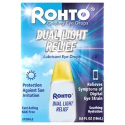 Rohto Dual Light Relief, 4 Oz