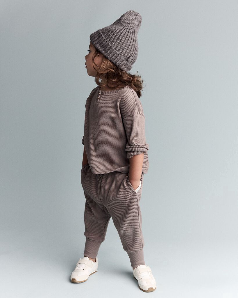 slide 2 of 7, Otteravenue Toddler City Park™ Jogger Pant - Brown Brown 12M, 1 ct