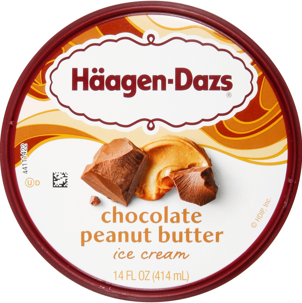 slide 3 of 9, Häagen-Dazs Chocolate Peanut Butter Ice Cream, 14 fl oz