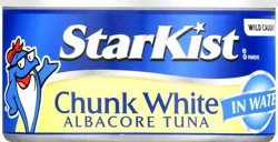 Starkist Chunk White Albacore Tuna In Water