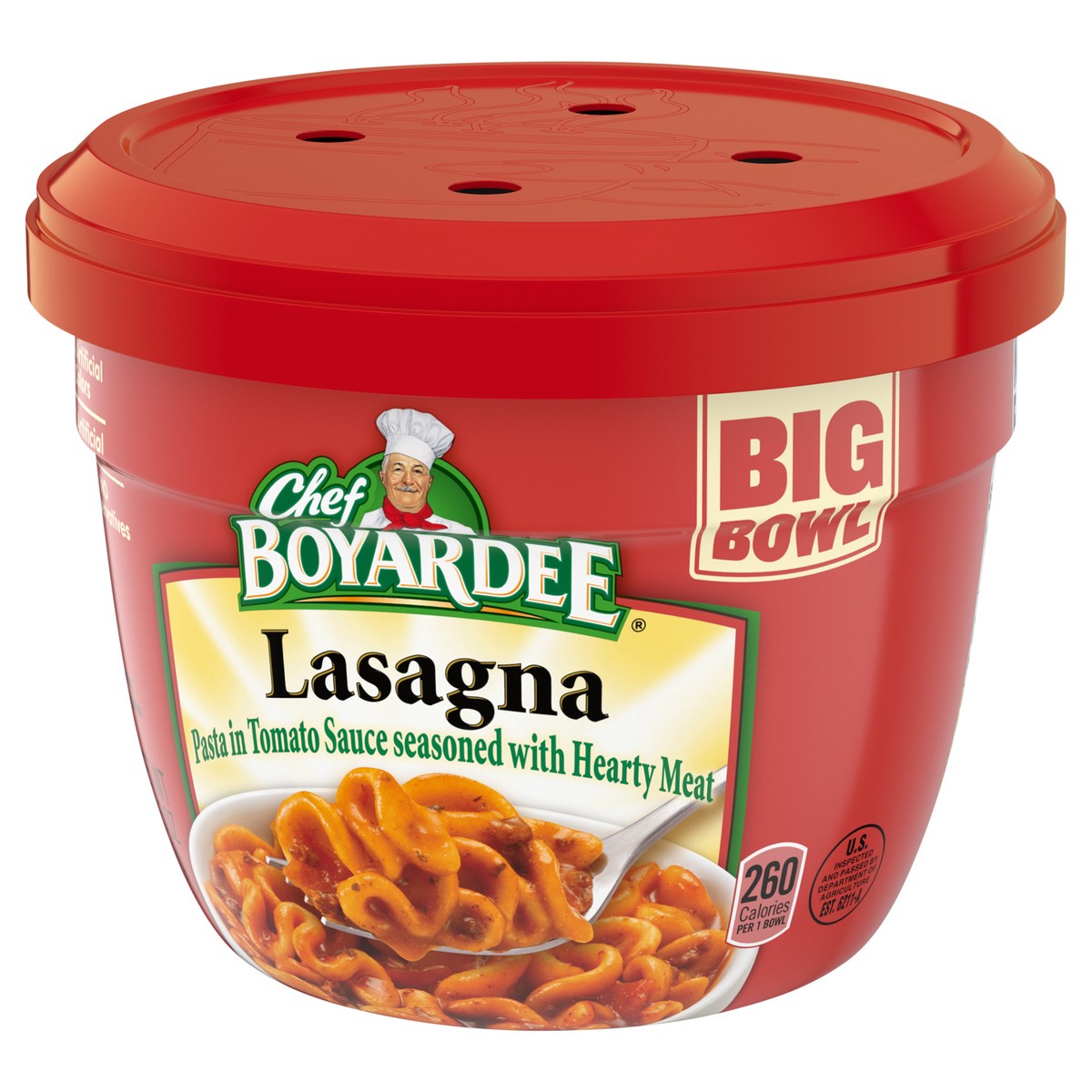 slide 6 of 10, Chef Boyardee Lasagna, Pasta in Chunky Tomato Sauce Seasoned with Meat, 14.5 oz., 14.5 oz