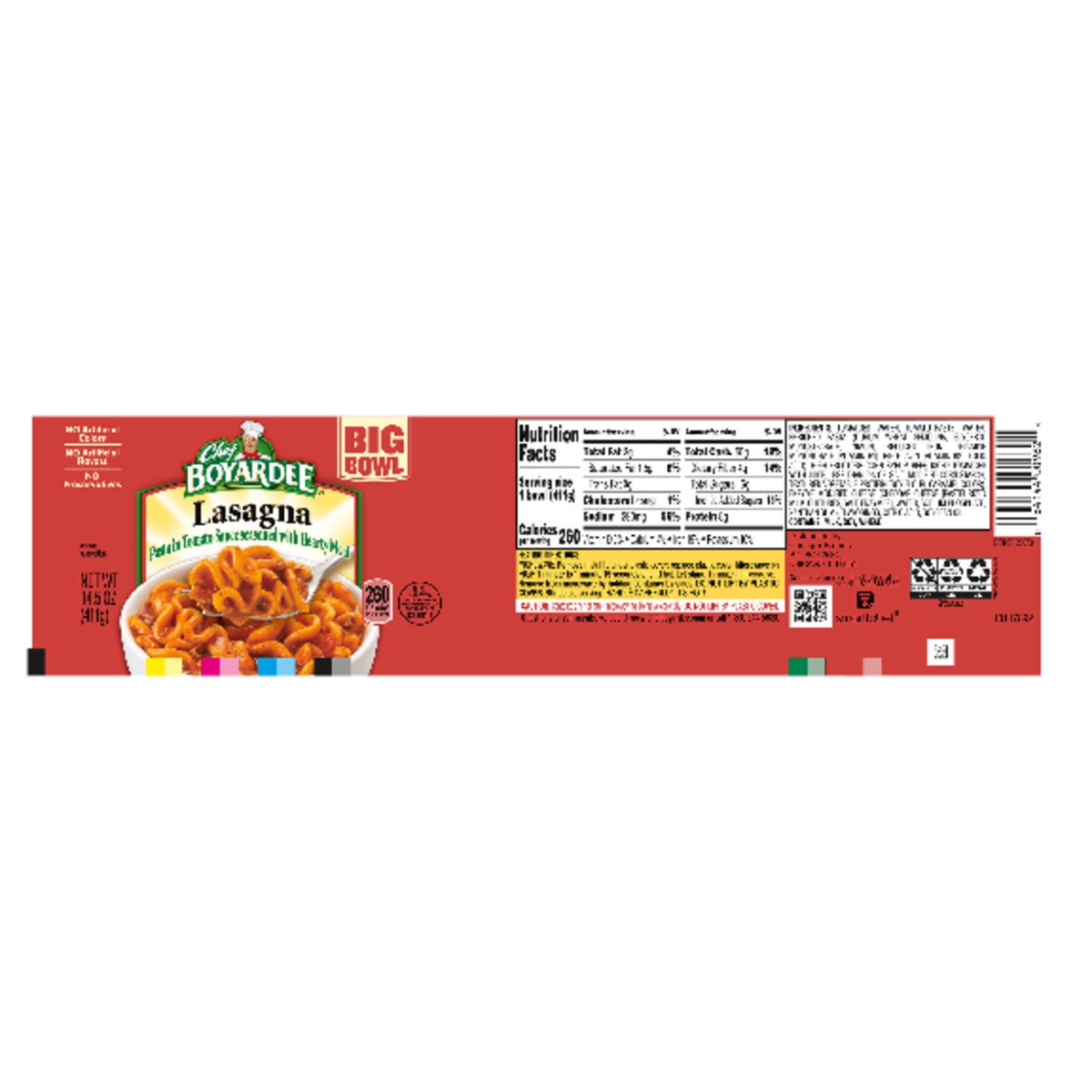 slide 5 of 10, Chef Boyardee Lasagna, Pasta in Chunky Tomato Sauce Seasoned with Meat, 14.5 oz., 14.5 oz