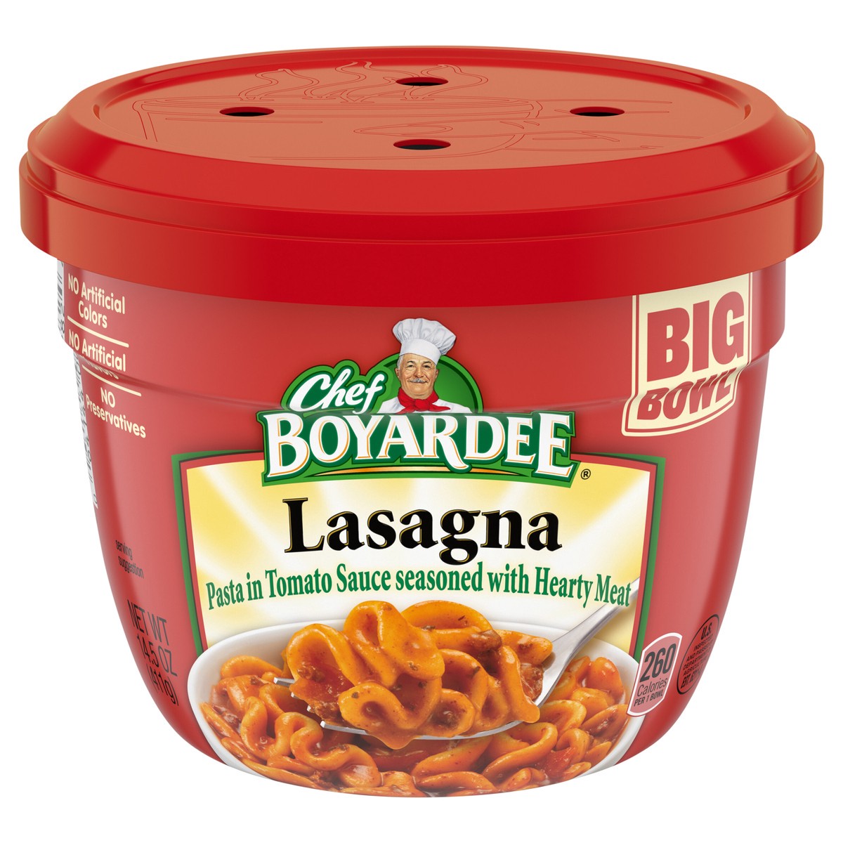 slide 2 of 10, Chef Boyardee Lasagna, Pasta in Chunky Tomato Sauce Seasoned with Meat, 14.5 oz., 14.5 oz