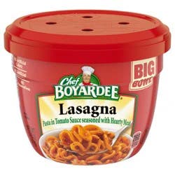 Chef Boyardee Lasagna, Pasta in Chunky Tomato Sauce Seasoned with Meat, 14.5 oz.