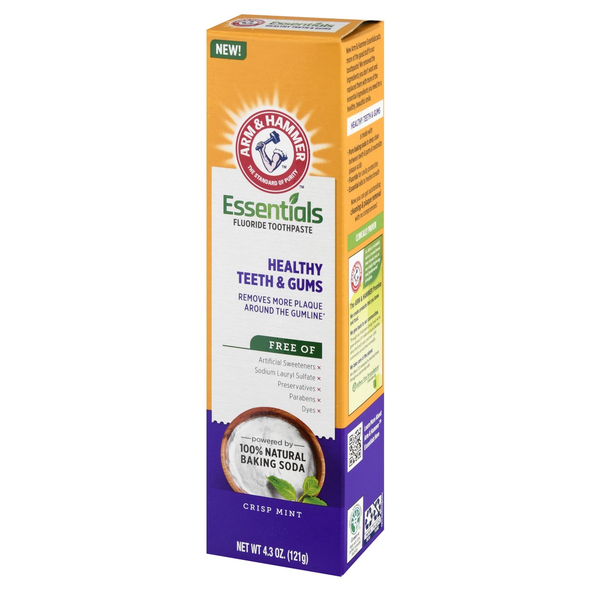 slide 7 of 9, Arm & Hammer Healthy Toothpaste Teeth Gums, 4.3 oz