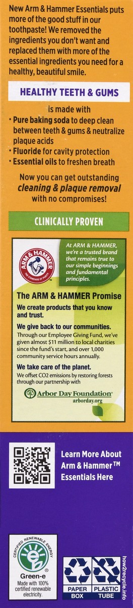 slide 2 of 9, Arm & Hammer Healthy Toothpaste Teeth Gums, 4.3 oz