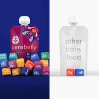 slide 12 of 14, Cerebelly Organic Beet Carrot Blueberry, 4 oz