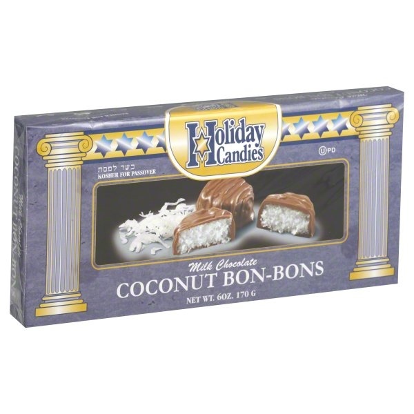 slide 1 of 1, Holiday Candies Coconut Bon Bons, 6 oz