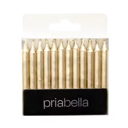 Priabella Birthday Candle Gold