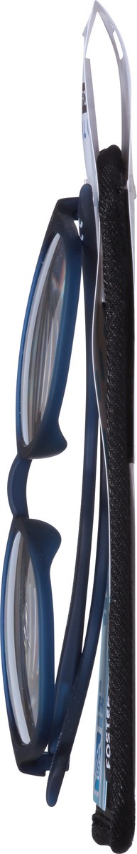 slide 2 of 11, Foster Grant +1.75 Joey NVY BLAF Blue Light Readers 1 ea, 1 ct