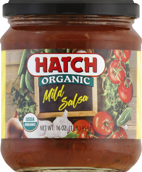 slide 1 of 1, Hatch Organic Mild Salsa, 16 oz