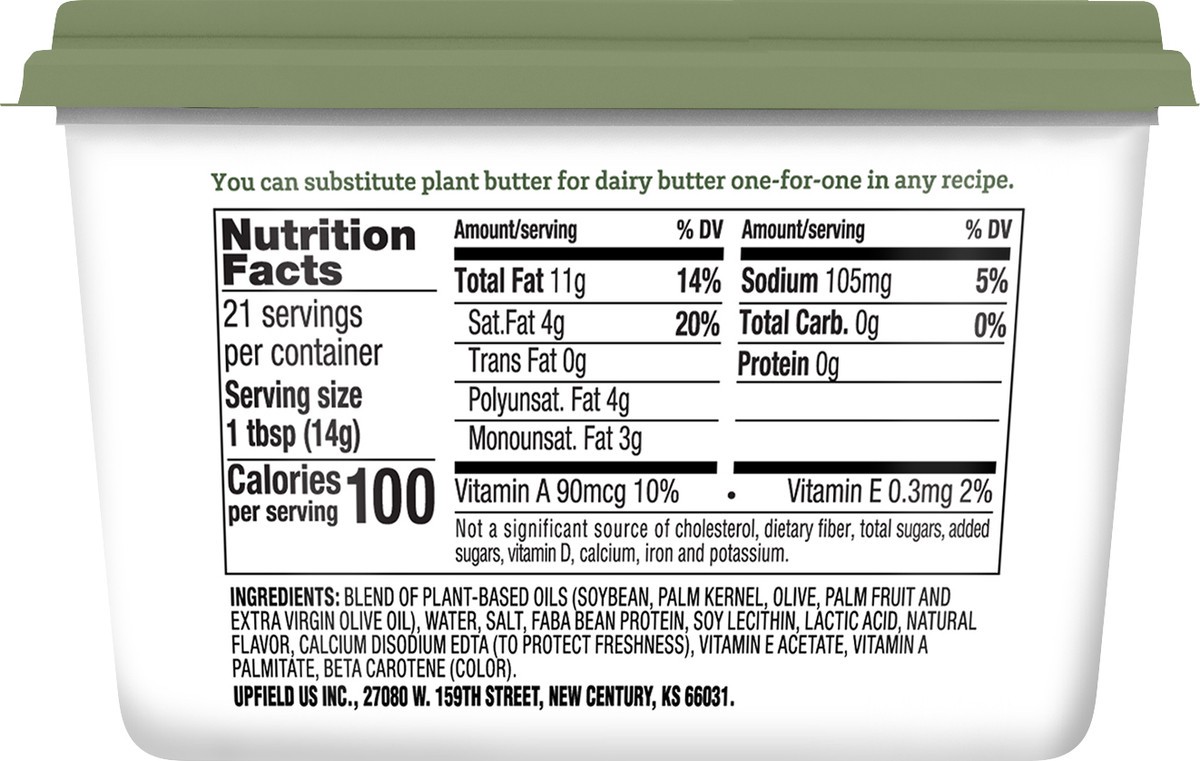 slide 3 of 7, Country Crock Dairy Free Plant Butter with Olive Oil 10.5 oz, 10.5 oz