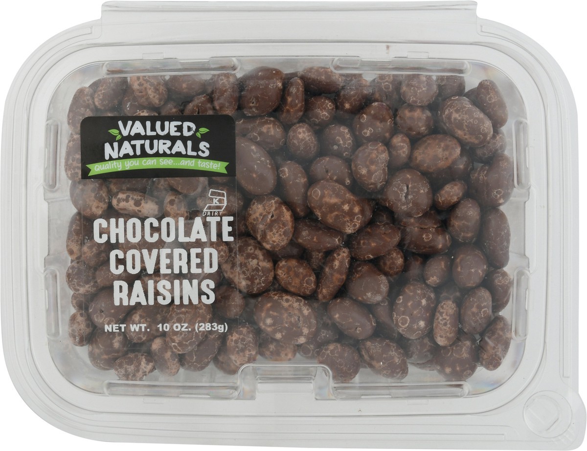 slide 12 of 13, Valued Naturals Chocolate Covered Raisins 10 oz, 10 oz