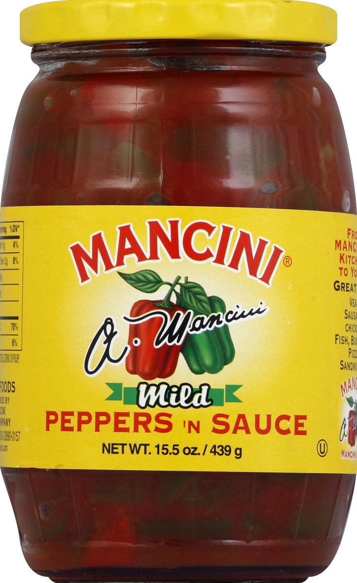 slide 2 of 2, Mancini Vegs Pepper Mild, 15.5 oz