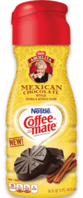 slide 1 of 1, Coffee-Mate Mexican Chocolate Creamer, 1 pint