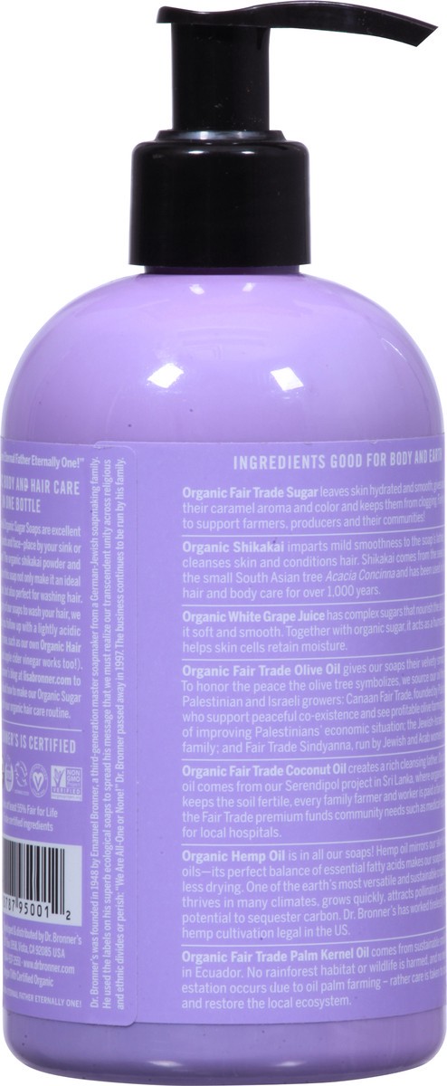 slide 6 of 9, Dr. Bronner's Sugar Soap Lavender, 12 oz