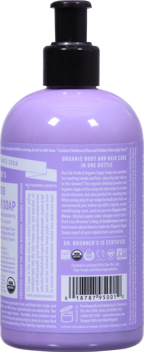 slide 3 of 9, Dr. Bronner's Sugar Soap Lavender, 12 oz