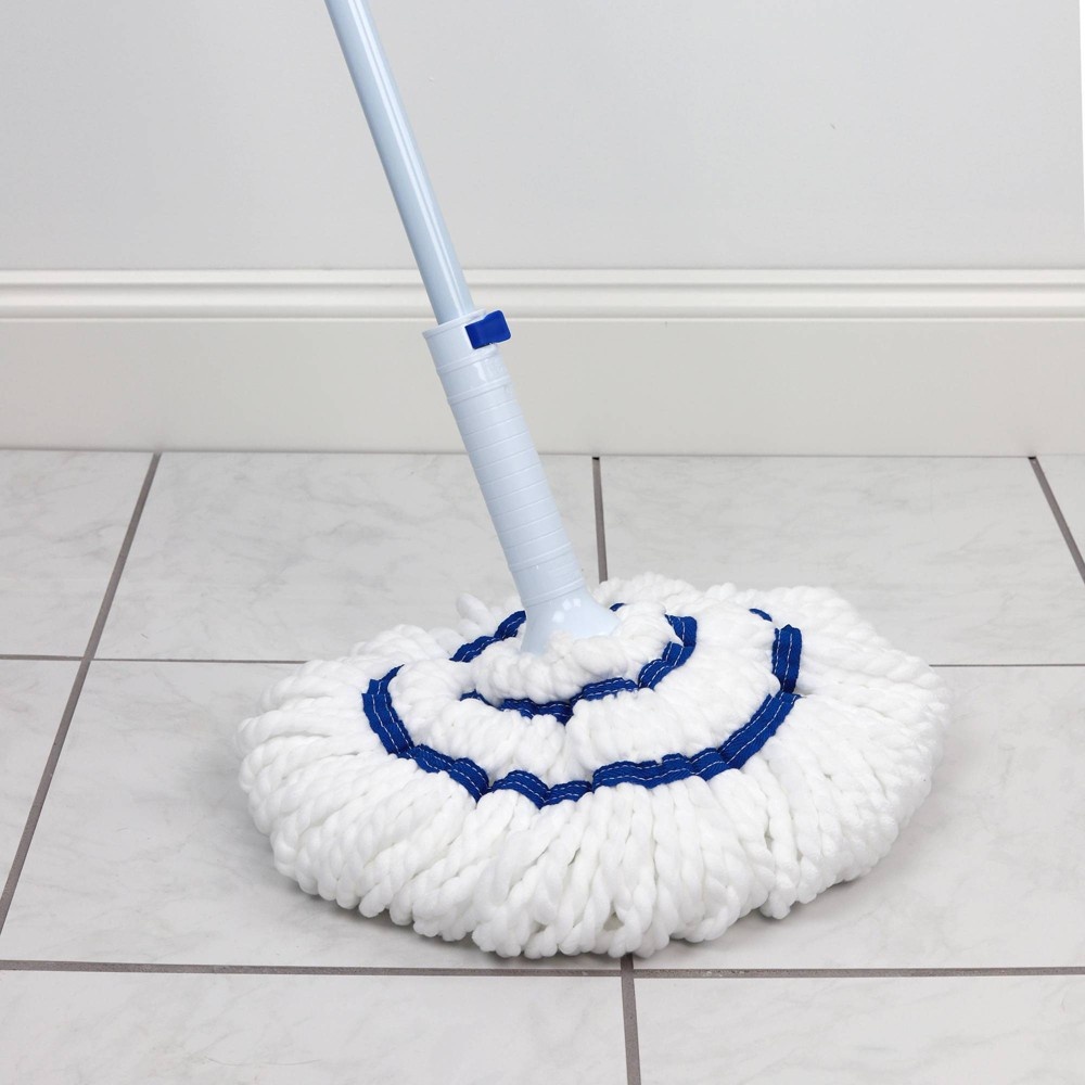 slide 6 of 6, Mr. Clean Microfiber Twist Mop With Magic Eraser, 1 ct