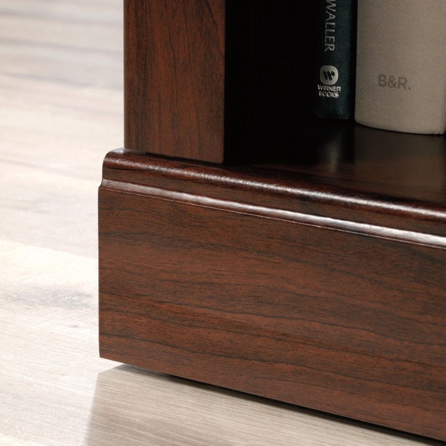 slide 8 of 10, Realspace 45"H 3-Shelf Bookcase, Mulled Cherry, 1 ct