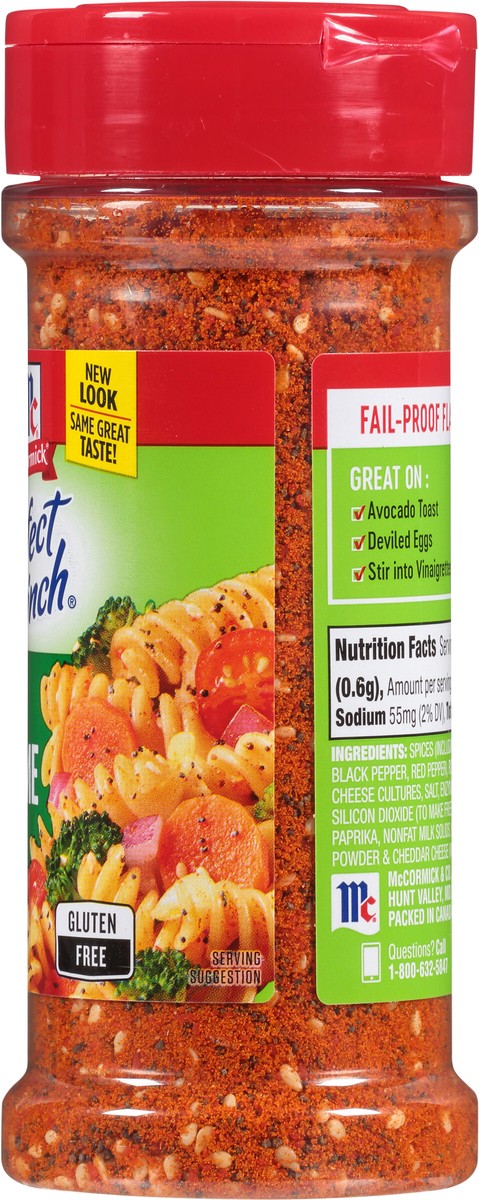 slide 7 of 10, McCormick Perfect Pinch Gluten Free Salad Supreme Seasoning, 4.34 oz, 4.34 oz