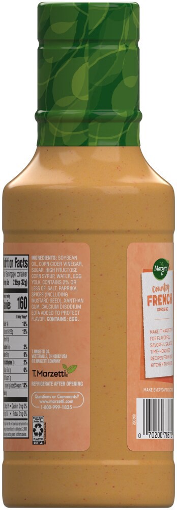 slide 4 of 4, Marzetti Country French Dressing, 16 oz
