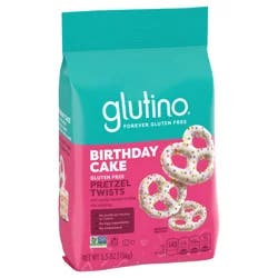 Glutino Pretzel Twists, Gluten Free, Birthday Cake